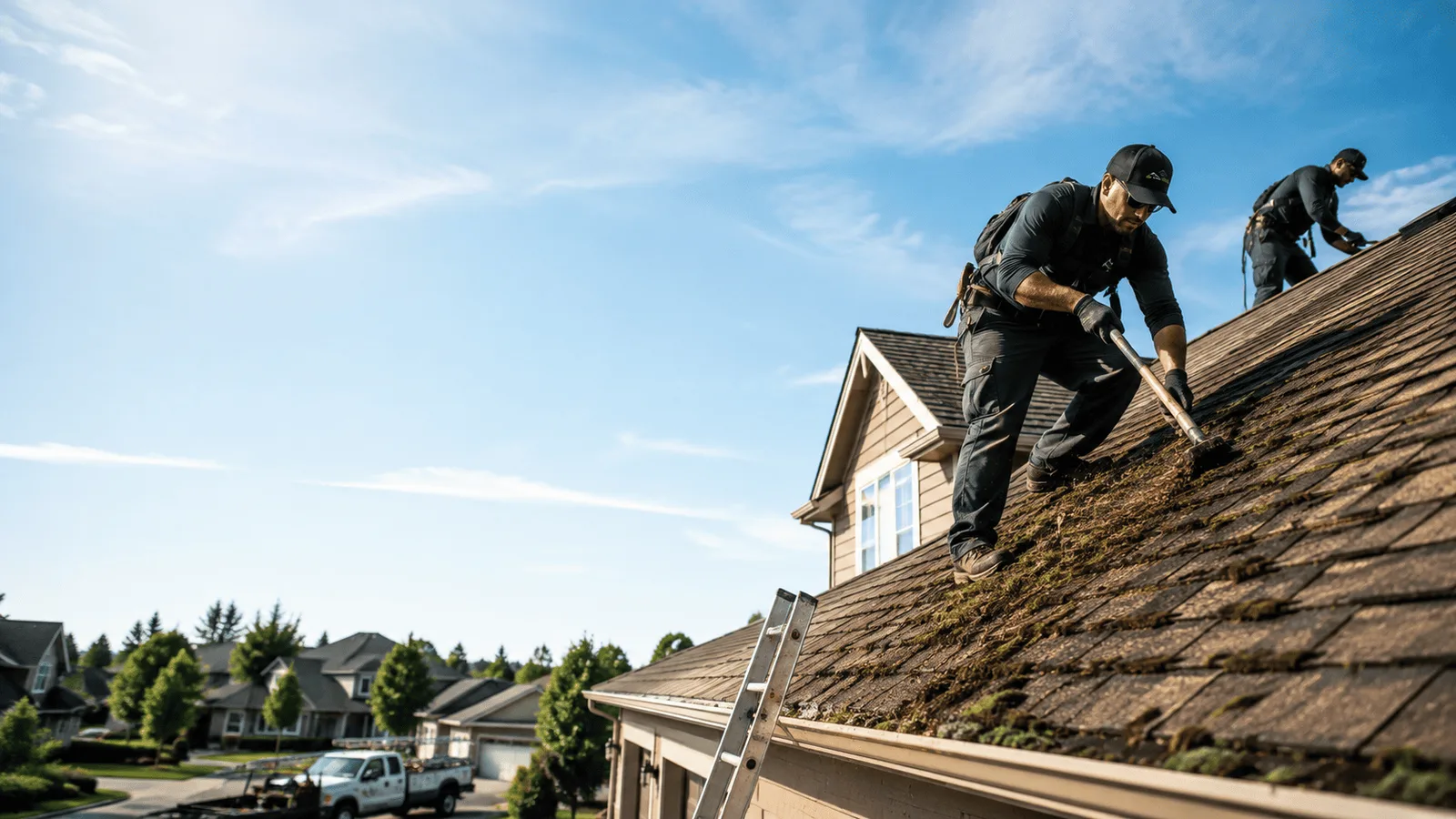 Roof Moss Removal in Chatsworth, IL near me